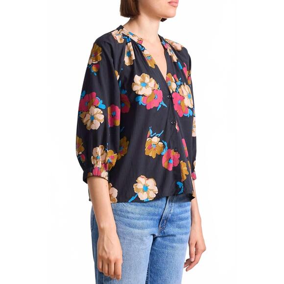 NEW APIECE APART messina top in floating floral